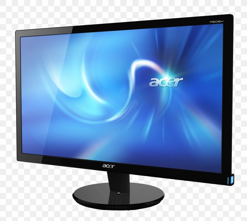 Computer Monitors LED-backlit LCD Liquid-crystal Display Light-emitting Diode Acer, PNG, 1265x1131px, Computer Monitors, Acer, Acer Extensa, Computer Monitor, Computer Monitor Accessory Download Free