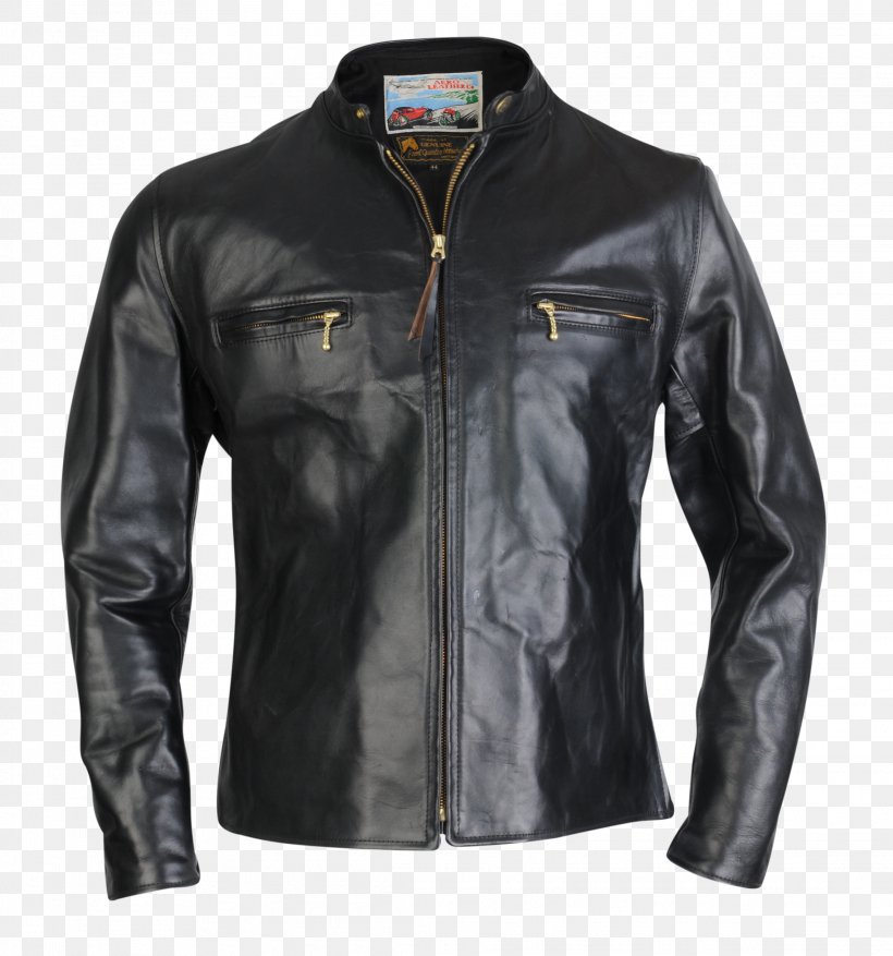 Leather Jacket Café Racer Cafe Aero Leather Clothing Ltd, PNG, 2276x2435px, Leather Jacket, Aero Leather Clothing Ltd, Black, Black M, Cafe Download Free