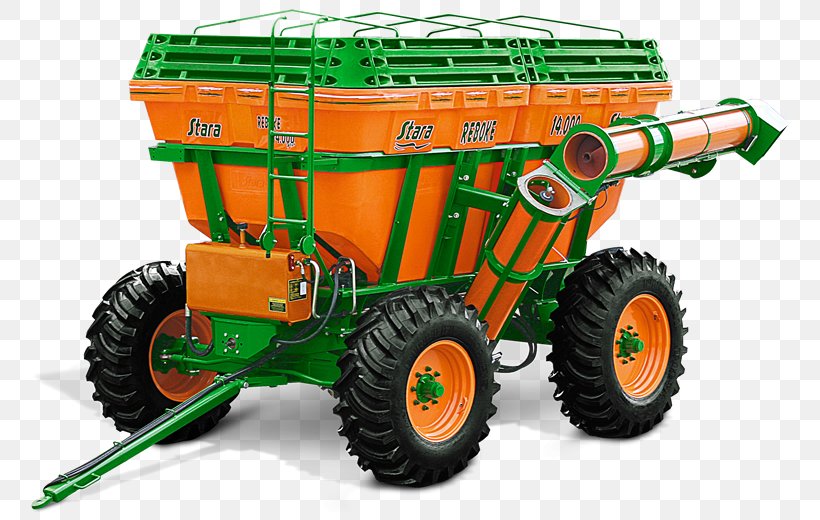 Tractor Machine Stara Backhoe Loader, PNG, 760x520px, Tractor, Agricultural Machinery, Backhoe, Backhoe Loader, Cart Download Free