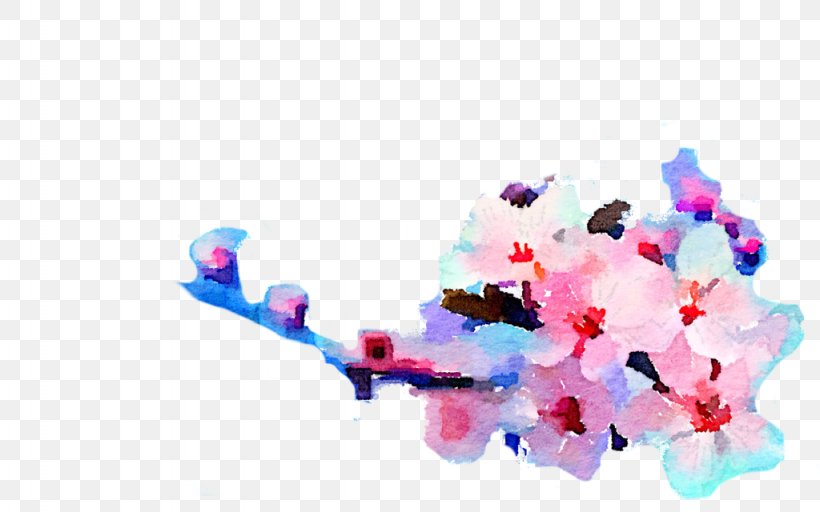 Watercolour Flowers Watercolor Painting Clip Art, PNG, 1024x640px, Watercolour Flowers, Body Jewelry, Color, Deviantart, Flower Download Free