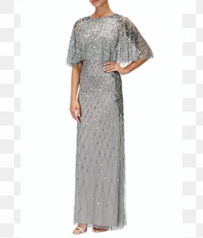 Dress - Gown Sleeve Dress Cape Clothing PNG
