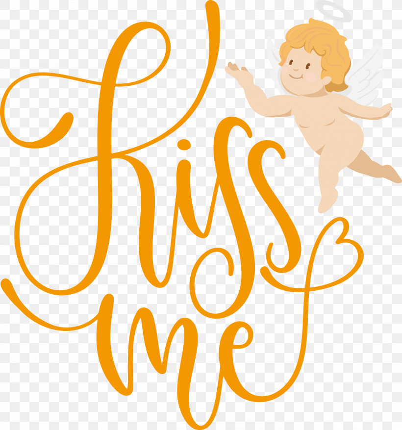 Kiss Me Valentines Day Valentine, PNG, 2803x3000px, Kiss Me, Behavior, Cartoon, Character, Happiness Download Free