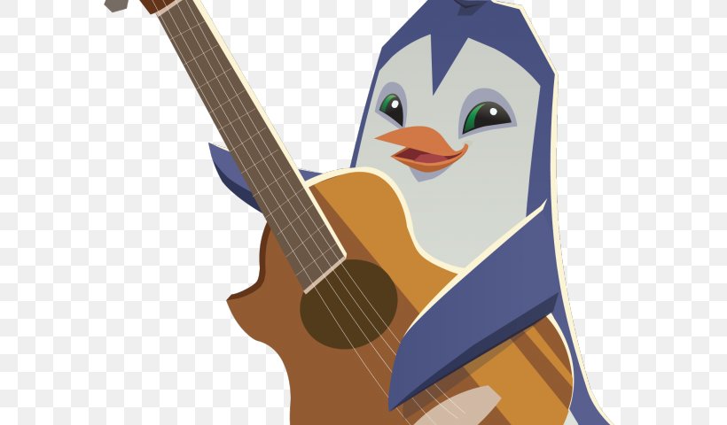 Penguin Cartoon, PNG, 640x480px, Penguin, Acoustic Guitar, Animal, Animal Jam, Animation Download Free