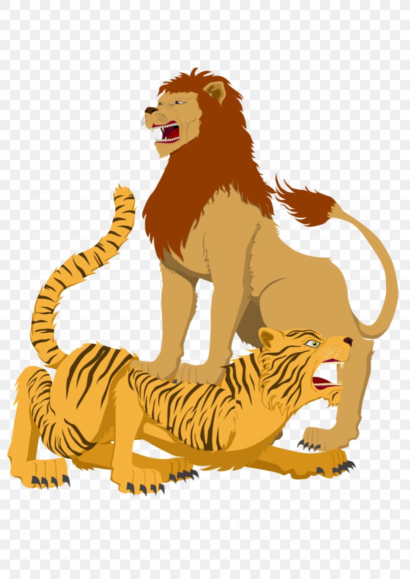 Tiger Lion Cat Mammal Roar, PNG, 1024x1448px, Tiger, Animal, Animal Figure, Art, Big Cat Download Free