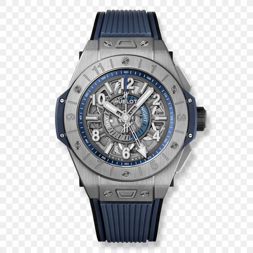 Watch Hublot Big Bang Ferrari Unico Chronograph Buckle, PNG, 1000x1000px, Watch, Automatic Watch, Brand, Buckle, Chronograph Download Free