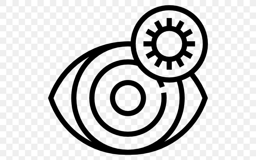 Eye Care Professional Icon Design Optometry Clip Art, PNG, 512x512px, Eye Care Professional, Area, Artwork, Black And White, Icon Design Download Free