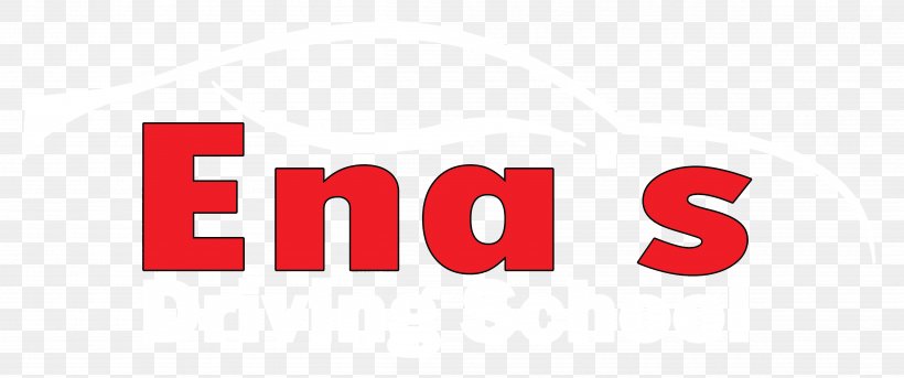 Ena's Driving School, Inc. Logo Brand Product Trademark, PNG, 4814x2015px, Logo, Area, Brand, Red, Text Download Free