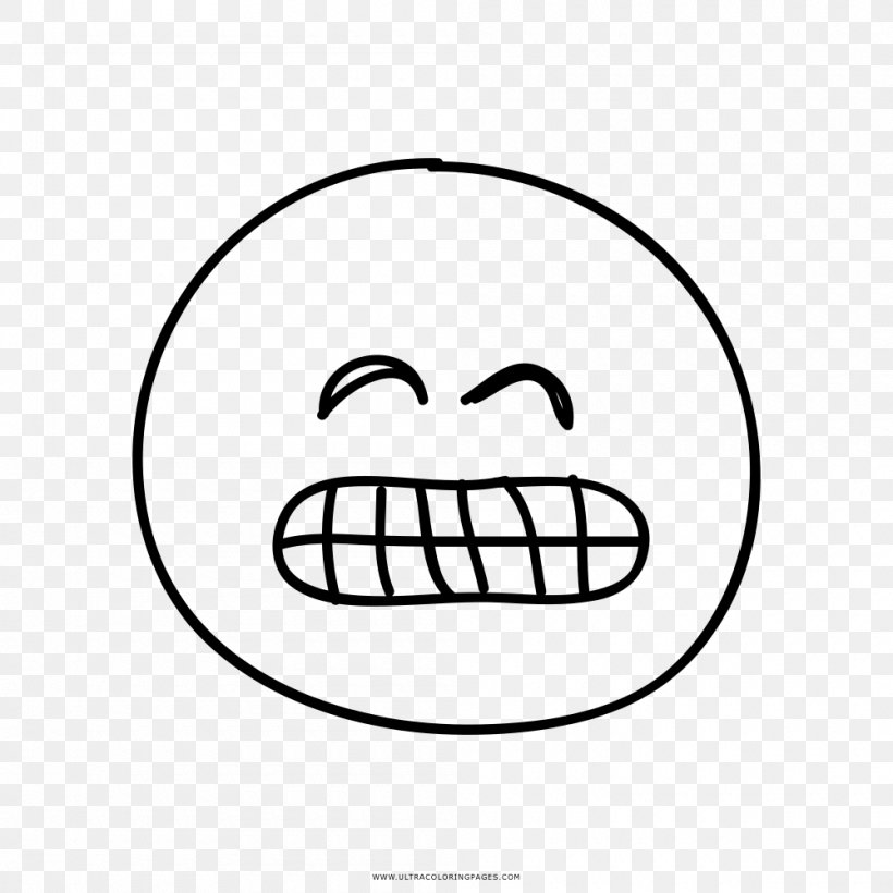 Smiley Emoji Drawing Emoticon Coloring Book, PNG, 1000x1000px, Smiley, Area, Backpack, Black, Black And White Download Free