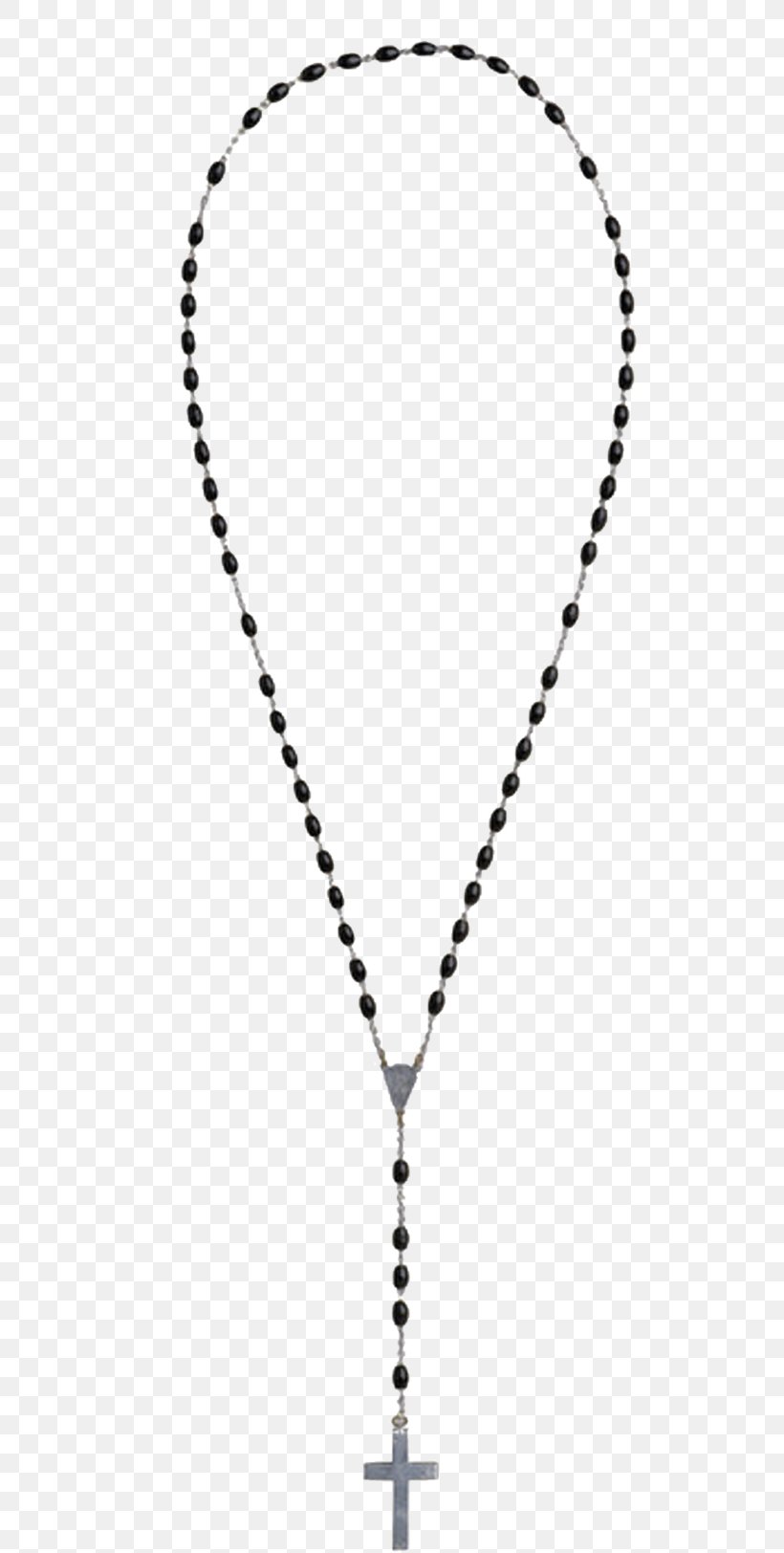 Cross Necklace Rosary Jewellery Crucifix, PNG, 752x1624px, Necklace, Area, Bead, Black And White, Body Jewelry Download Free