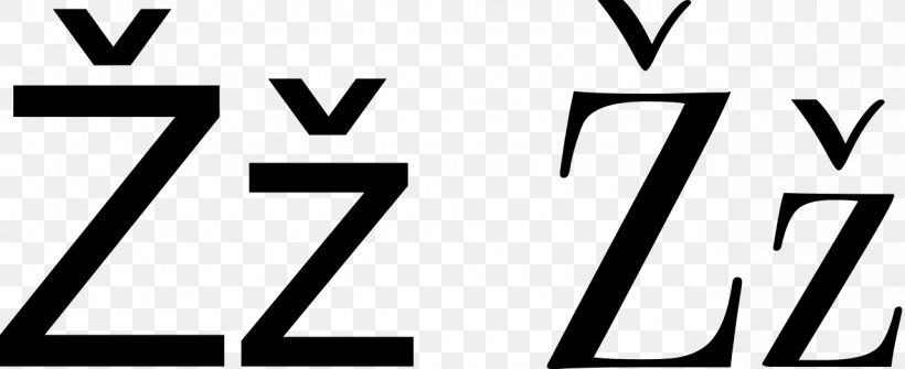 Letter Z Latin Alphabet Caron, PNG, 1280x524px, Letter, Alphabet, Area, Black And White, Brand Download Free