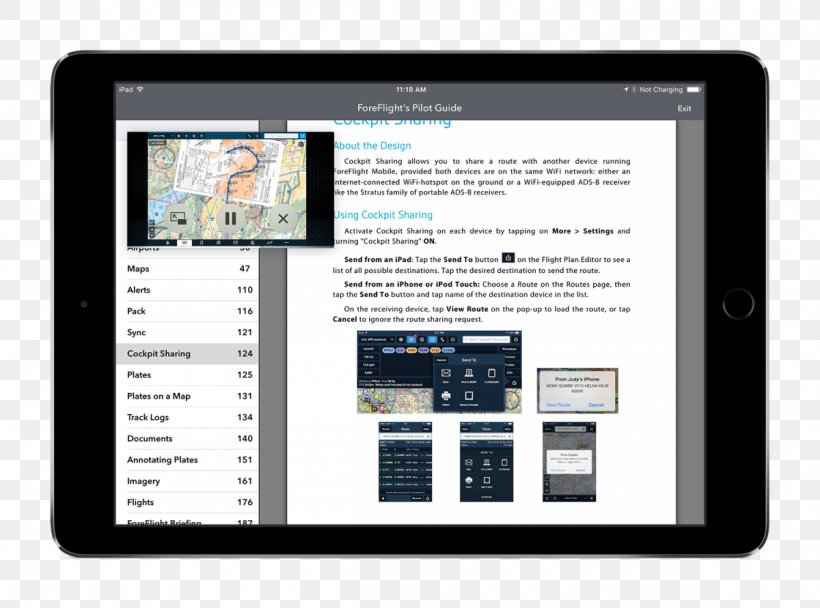 IPad Computer Software Sporty's Pilot Shop 0506147919 Sporty's Drive, PNG, 1200x891px, Ipad, Apple, Brand, Communication, Comparison Of E Book Readers Download Free