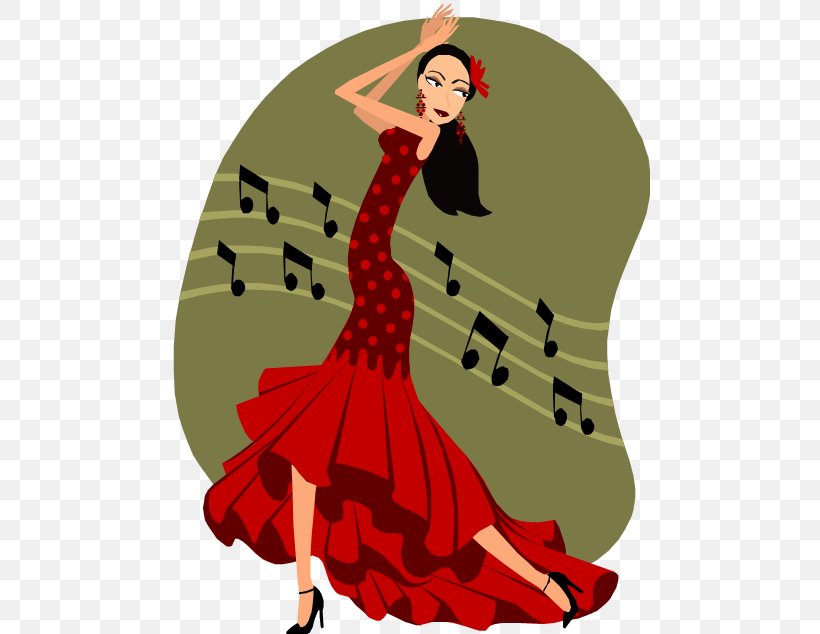 OLÉ Flamenco Fan Dance Clip Art, PNG, 480x634px, Watercolor, Cartoon, Flower, Frame, Heart Download Free