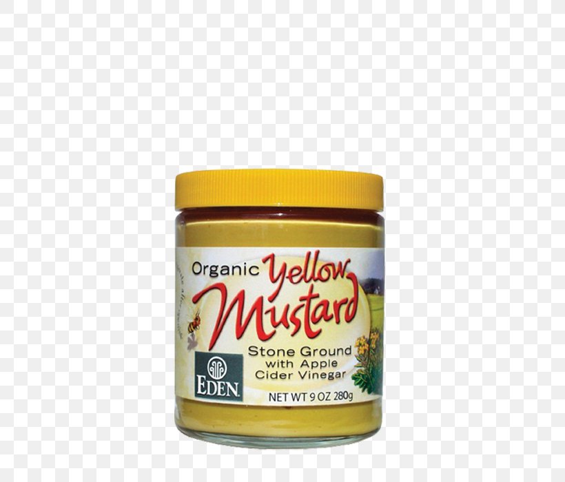 Organic Food Condiment Mustard Eden Foods Inc., PNG, 600x700px, Organic Food, Apple Cider Vinegar, Brassica Juncea, Condiment, Eden Foods Inc Download Free