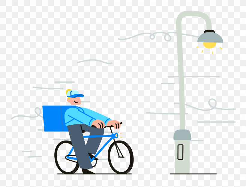 Fast Delivery, PNG, 2500x1903px, Fast Delivery, Bicycle, Cartoon, Equipment, Line Download Free