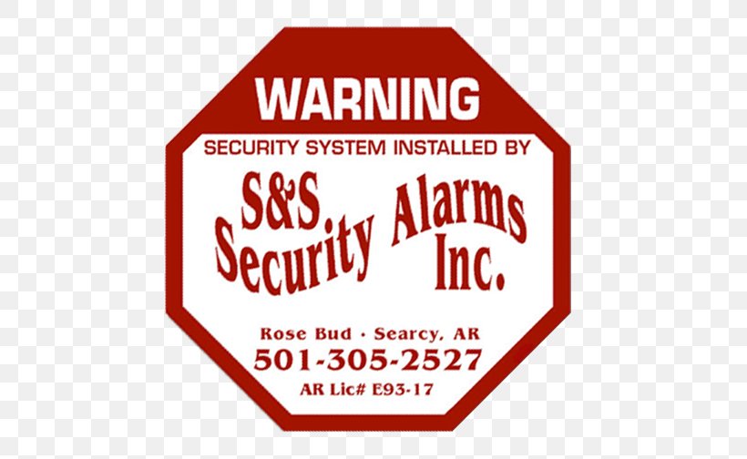 S & S Security Alarms Inc Security Alarms & Systems Alarm Device Stanley Pharmacy Dalco Closing & Title, PNG, 504x504px, Security Alarms Systems, Access Control, Alarm Device, Area, Arkansas Download Free