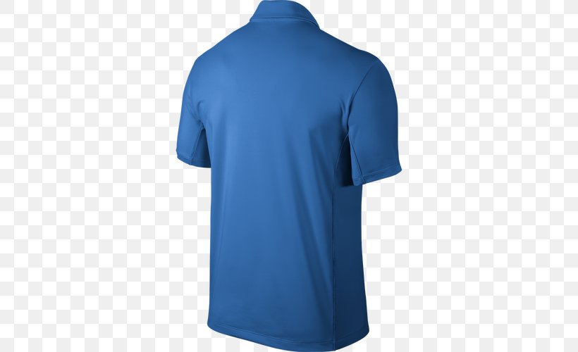 T-shirt Polo Shirt Sweater Zipper, PNG, 500x500px, Tshirt, Active Shirt, Blue, Clothing, Cobalt Blue Download Free