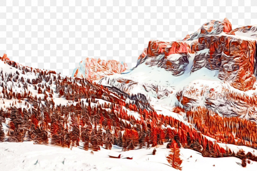 Mountain Range Glacial Landform Massif Snow Geology, PNG, 1200x800px, Watercolor, Geology, Glacial Landform, Glacier, Landform Download Free