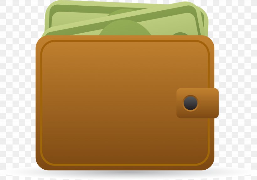 Wallet Brown Computer File, PNG, 5495x3843px, Wallet, Bag, Brown, Gratis, Material Download Free