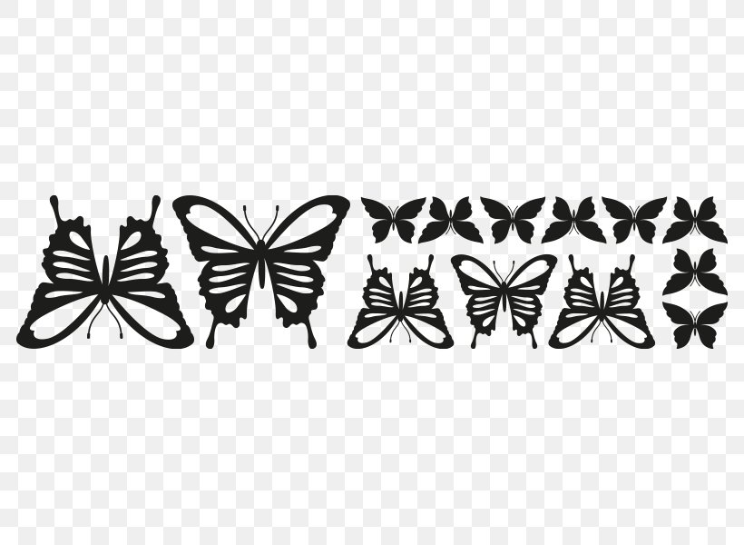 Brush-footed Butterflies Butterfly Insect White Font, PNG, 800x600px, Brushfooted Butterflies, Arthropod, Black, Black And White, Black M Download Free