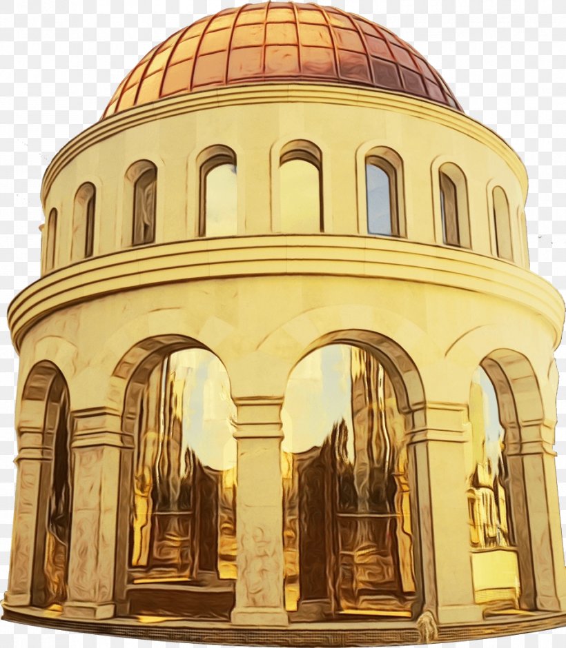Church Cartoon, PNG, 942x1080px, Watercolor, Ancient Roman Architecture, Arcade, Arch, Architecture Download Free