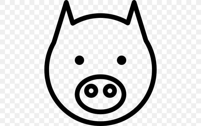 Clip Art, PNG, 512x512px, Snout, Black, Black And White, Face, Facial Expression Download Free