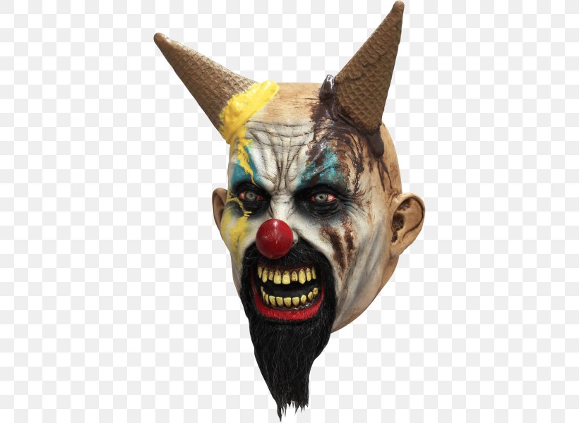 It Evil Clown Mask Halloween Costume Ice Cream, PNG, 600x600px, Evil Clown, Carnival, Circus, Clown, Costume Download Free