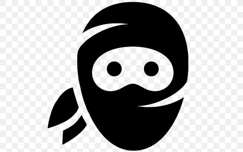 Nose Ninja Human Head, PNG, 511x511px, Nose, Beak, Black, Black And White, Eye Download Free