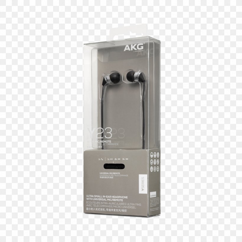Audio AKG Y23U In-Ear Headphones With Universal Remote And Mic AKG Y23 Earphone Canal Type Black Y23BLK AKG Ultra Small In-Ear Headphone, PNG, 1606x1606px, Audio, Akg Acoustics, Audio Equipment, Electronic Device, Electronics Download Free