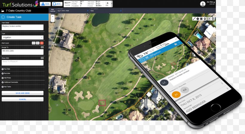 Dronifi Golf Course Superintendent 3D Computer Graphics Computer Software, PNG, 1206x662px, 3d Computer Graphics, 3d Modeling, 3d Rendering, Golf Course, Computer Software Download Free