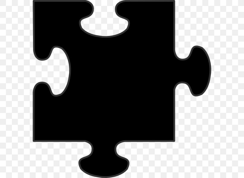 Jigsaw Puzzles Clip Art, PNG, 600x599px, Jigsaw Puzzles, Black, Black And White, Cartoon, Coloring Book Download Free