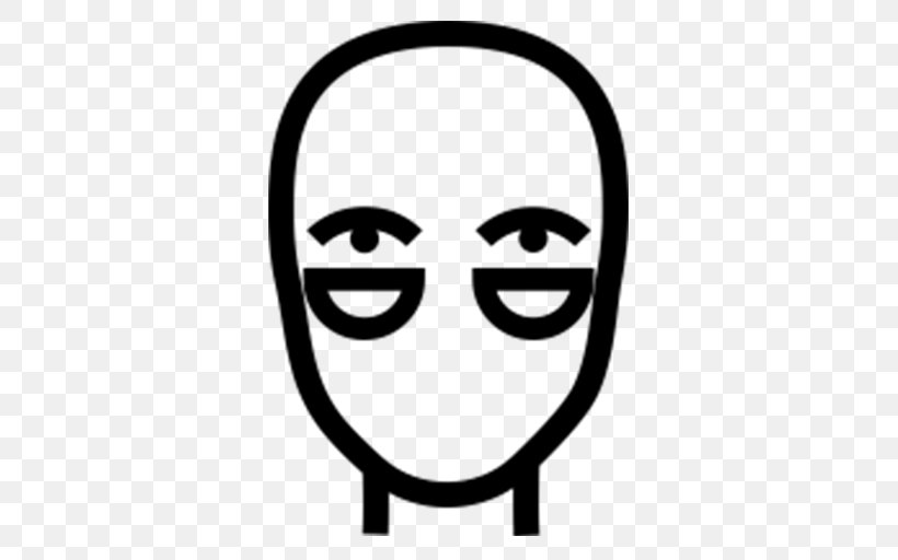 Periorbital Dark Circles Face Concealer Smiley Periorbital Puffiness, PNG, 512x512px, Periorbital Dark Circles, Area, Black And White, Concealer, Emoticon Download Free