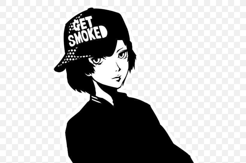 Persona 5 Shin Megami Tensei: Persona 3 Video Game Smoking Character, PNG, 563x543px, Watercolor, Cartoon, Flower, Frame, Heart Download Free