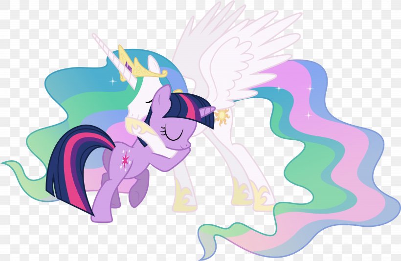 Pony Twilight Sparkle Princess Celestia Pinkie Pie Rainbow Dash, PNG, 6910x4500px, Pony, Animal Figure, Art, Cartoon, Character Download Free