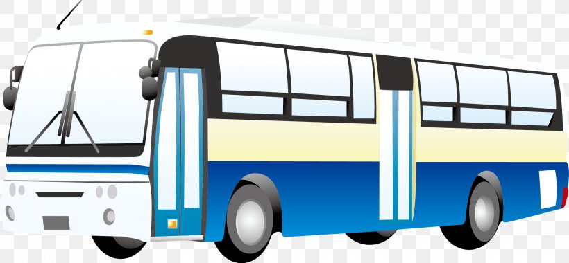 Bus Public Transport Cartoon, PNG, 2295x1065px, Bus, Art, Automotive Design, Blue, Brand Download Free
