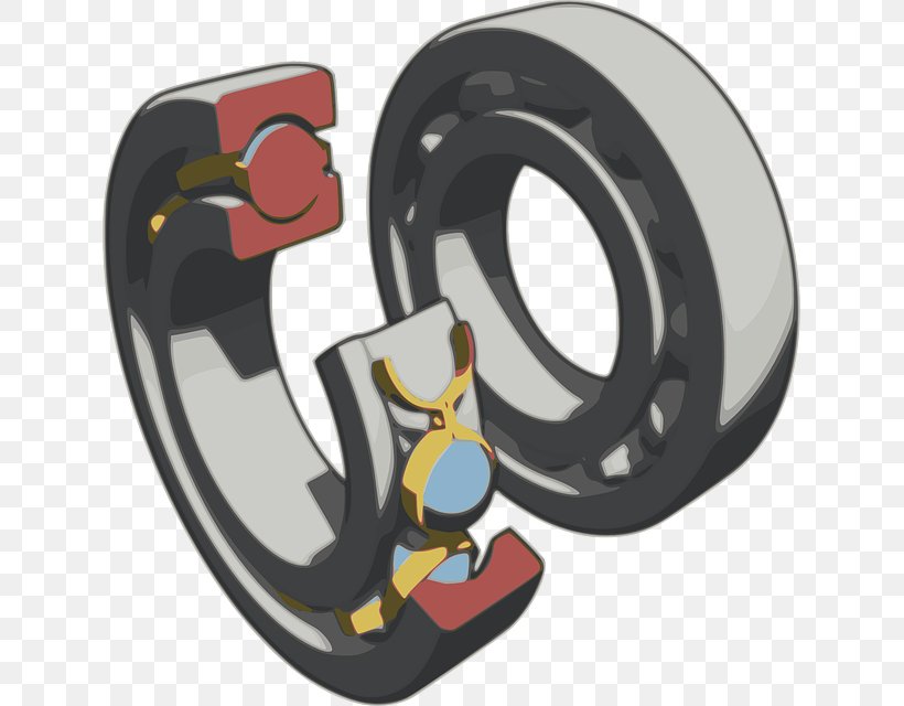 Ball Bearing Vector Graphics Clip Art Rolling-element Bearing, PNG, 633x640px, Bearing, Auto Part, Automotive Tire, Ball, Ball Bearing Download Free