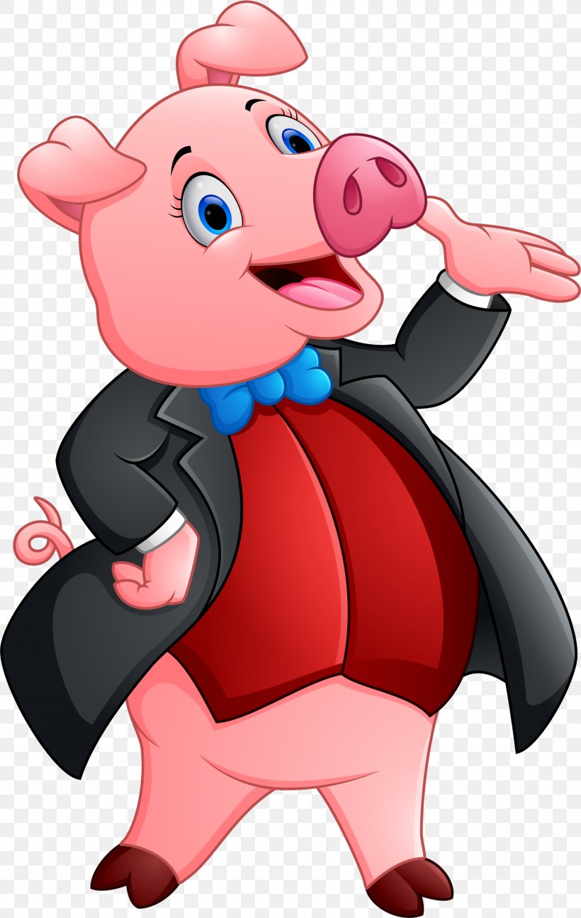 Domestic Pig Royalty-free Stock Photography Clip Art, PNG, 1501x2369px, Watercolor, Cartoon, Flower, Frame, Heart Download Free