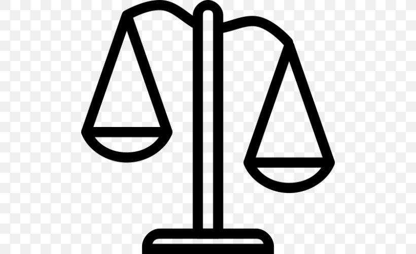 Measuring Scales Lady Justice, PNG, 500x500px, Measuring Scales, Area, Balans, Black And White, Lady Justice Download Free