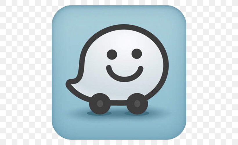 Waze IPhone GPS Navigation Systems IOS 6, PNG, 500x500px, Waze, Android, App Store, Apple Maps, Google Download Free