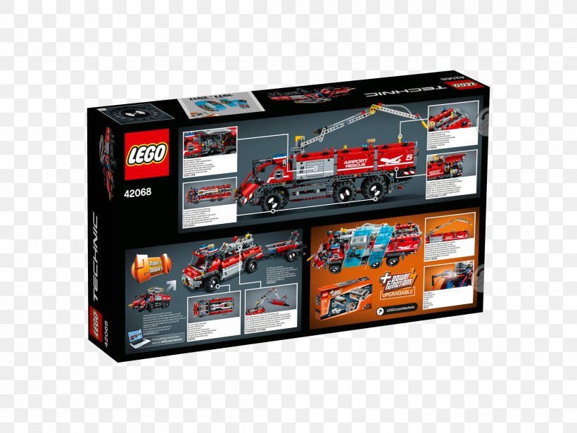 LEGO 42068 Technic Airport Rescue Vehicle Toy Lego Technic, PNG, 2400x1800px, Toy, Airport, Construction Set, Display Device, Electronics Download Free