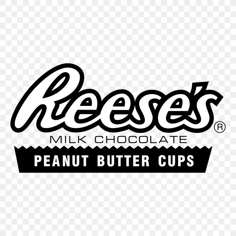 Reese's Peanut Butter Cups Logo Font Brand Typeface, PNG, 2400x2400px, Logo, Area, Black And White, Brand, Special Olympics Area M Download Free