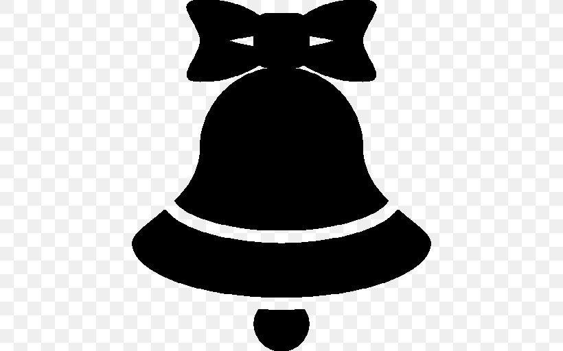 Bell Christmas Clip Art, PNG, 512x512px, Bell, Black, Black And White, Cat, Cat Like Mammal Download Free