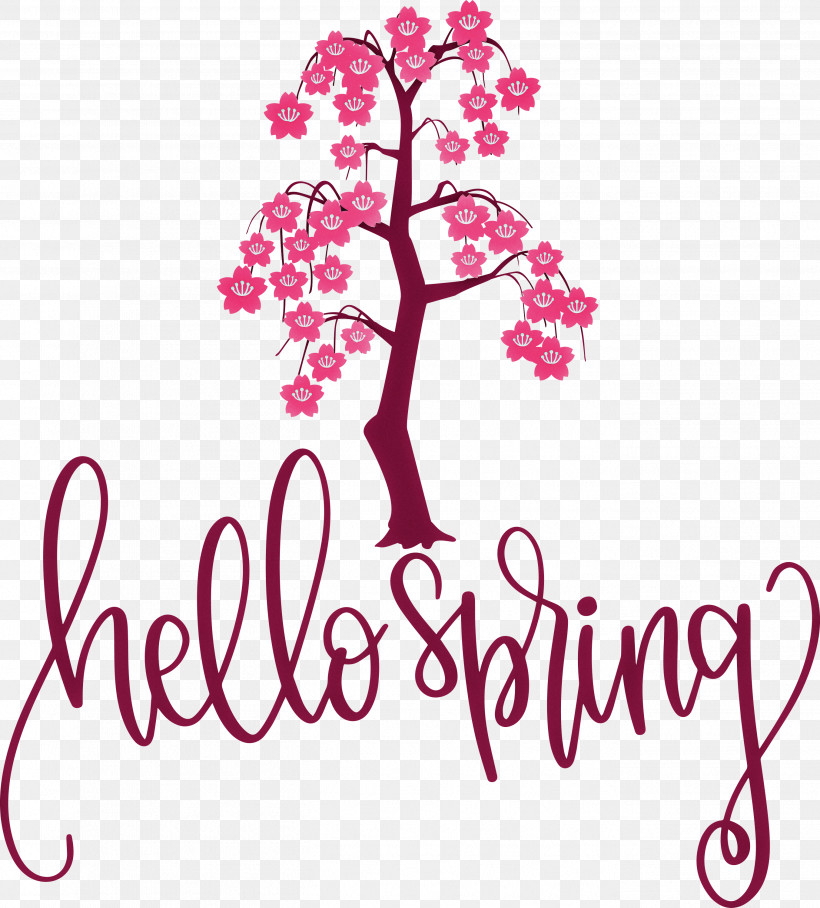 Hello Spring Spring, PNG, 2707x3000px, Hello Spring, Cut Flowers, Floral Design, Flower, Logo Download Free
