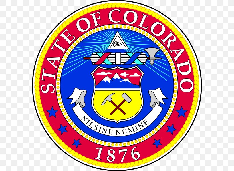 Seal Of Colorado Utah New Century BMW Motorcycles Governor Of Colorado, PNG, 596x599px, Colorado, Alhambra, Area, Badge, Brand Download Free