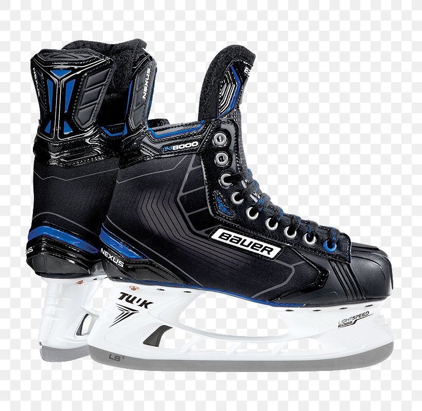 Bauer Hockey Ice Skates Ice Hockey Equipment Senior Ice Hockey, PNG, 800x800px, Bauer Hockey, Athletic Shoe, Basketball Shoe, Black, Boot Download Free