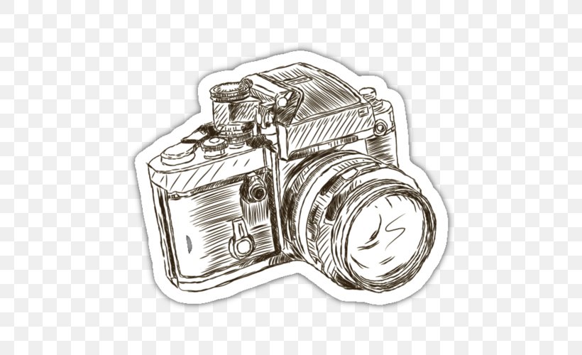 Camera Photography Drawing Clip Art, PNG, 500x500px, Camera, Ansel Adams, Art, Automotive Design, Black And White Download Free