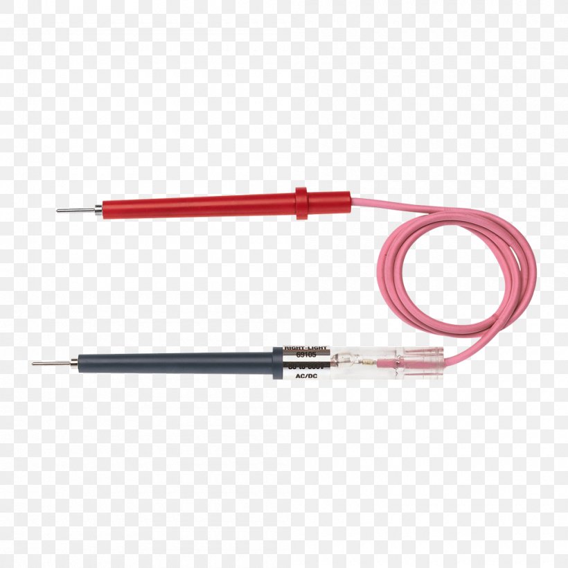 Continuity Tester Test Light Electrical Network Klein Tools 69105 Circuit Tester Wiring Diagram, PNG, 1000x1000px, Continuity Tester, Cable, Electric Potential Difference, Electrical Network, Electrical Wires Cable Download Free