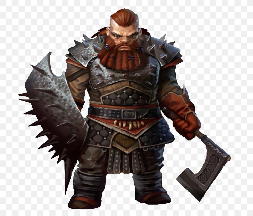 Dungeons & Dragons Pathfinder Roleplaying Game Dwarf Warrior Fighter, PNG, 718x700px, Dungeons Dragons, Action Figure, Armour, Barbarian, Bard Download Free
