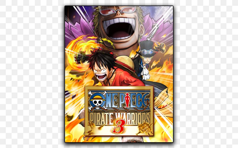 One Piece: Pirate Warriors 3 Monkey D. Luffy Video Game PlayStation 4, PNG, 512x512px, Watercolor, Cartoon, Flower, Frame, Heart Download Free