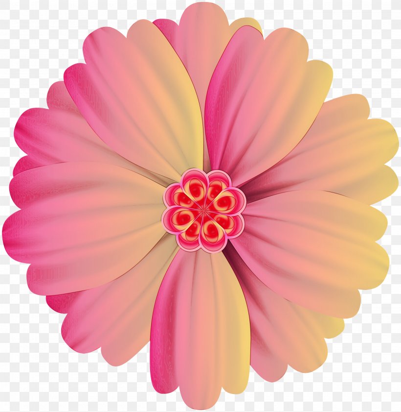 Pink Petal Gerbera Flower Barberton Daisy, PNG, 2925x3000px, Watercolor, Barberton Daisy, Daisy Family, Flower, Gerbera Download Free