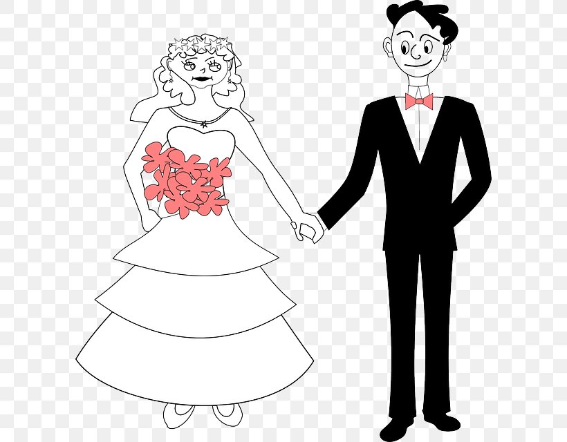 Wedding Invitation Bride Wedding Games, PNG, 602x640px, Watercolor, Cartoon, Flower, Frame, Heart Download Free